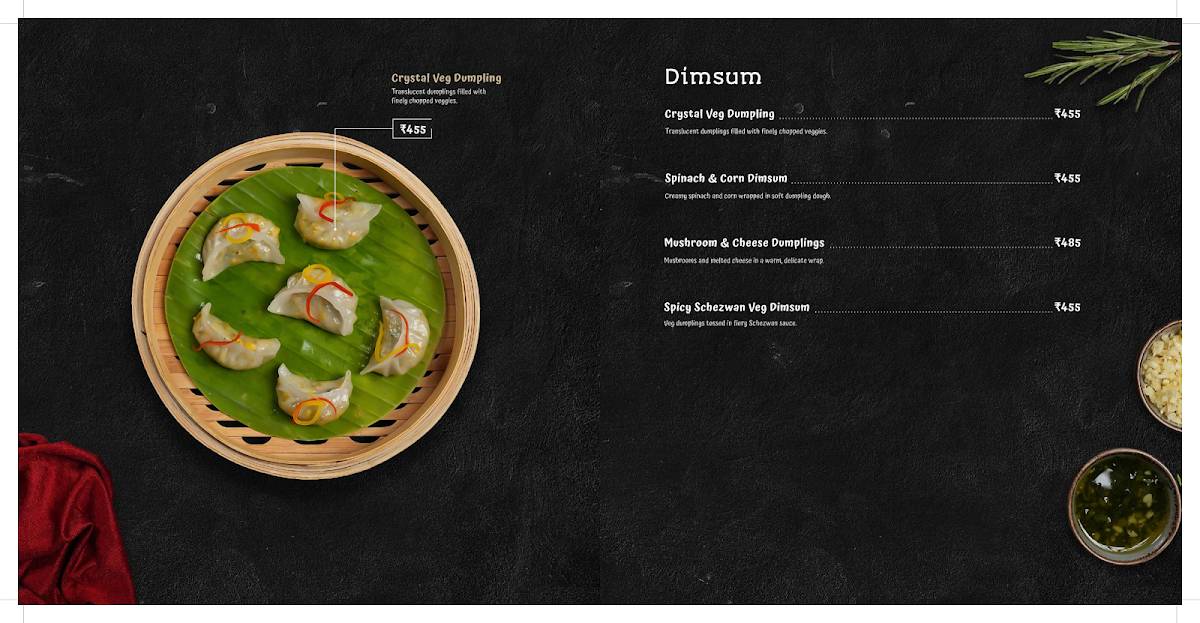 La' Patron Cafe menu