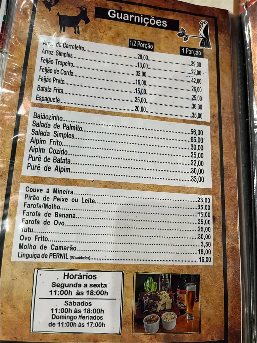 Lampião Da Pavuna cardápio