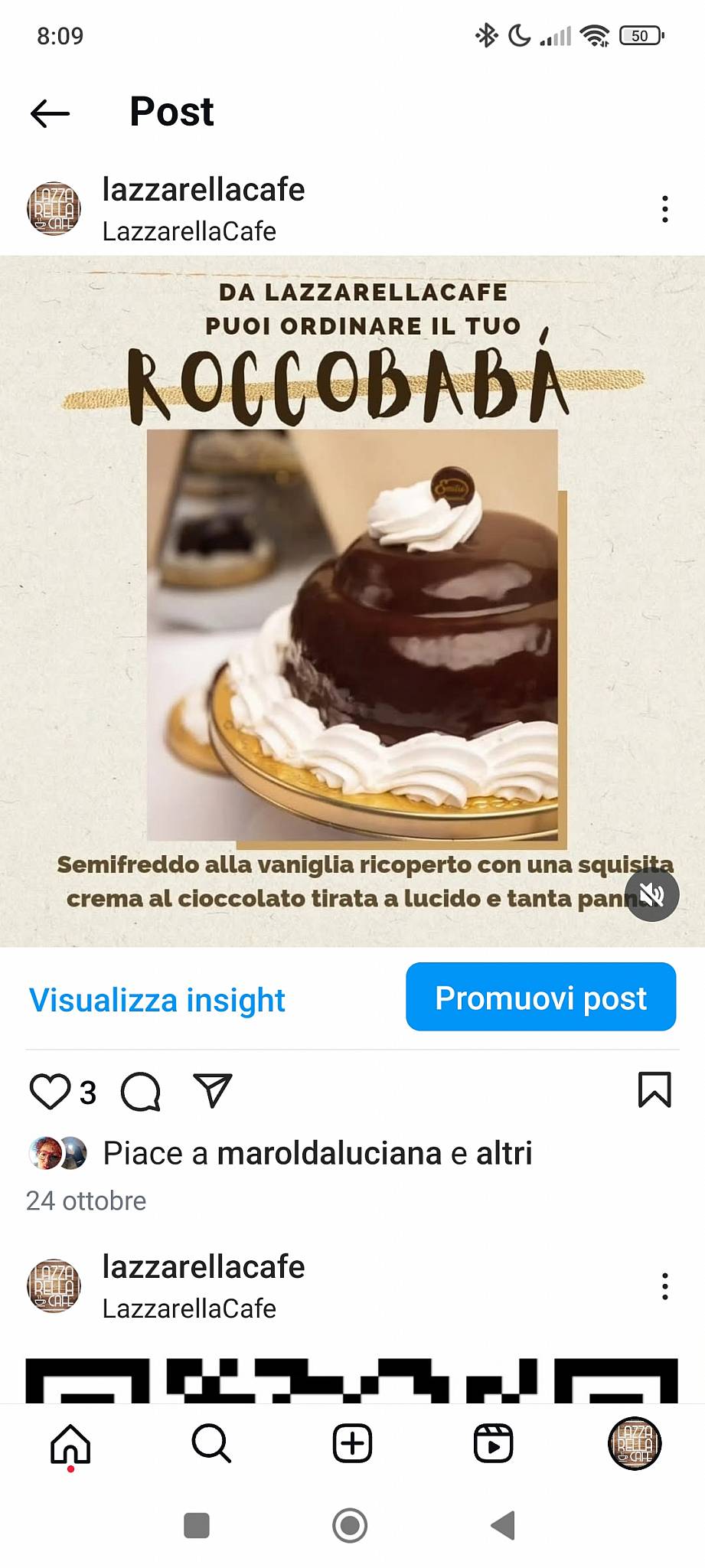 Menu di Lazzarella Cafe 