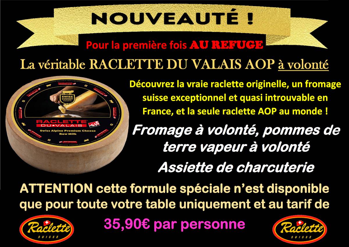 Menu de Le Refuge Montauban