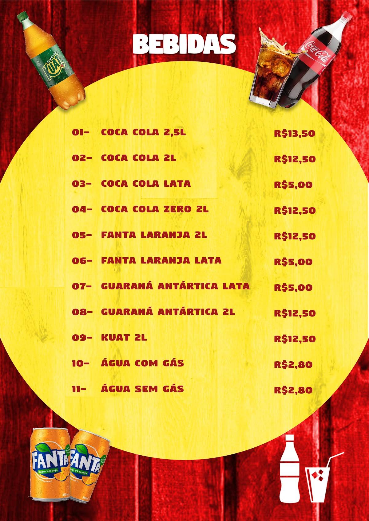 Lello's Pizza cardápio