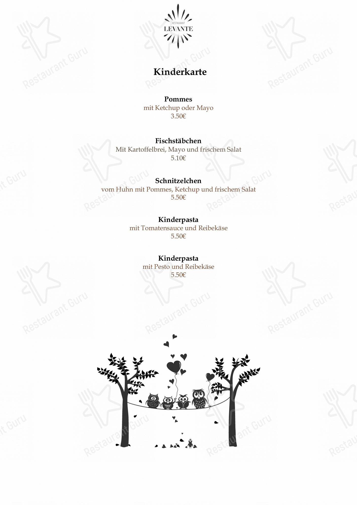 Restaurant Levante dans Rackwitz - Детское