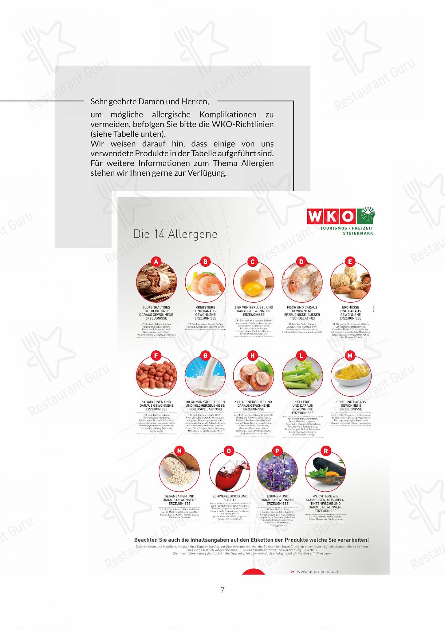 Menu de Sushiforfun