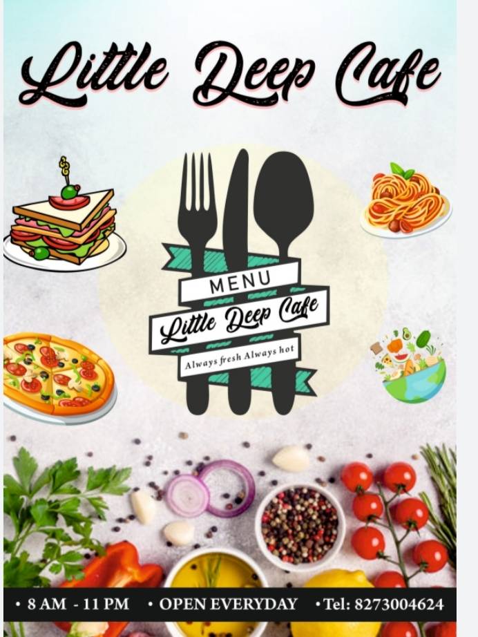 Little deep Cafe menu