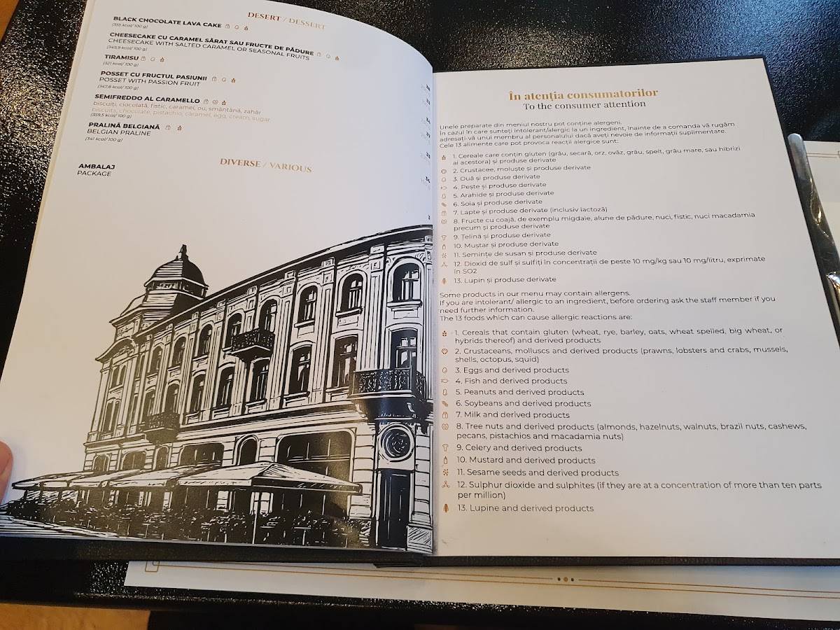 Menu de Locanda Del Corso