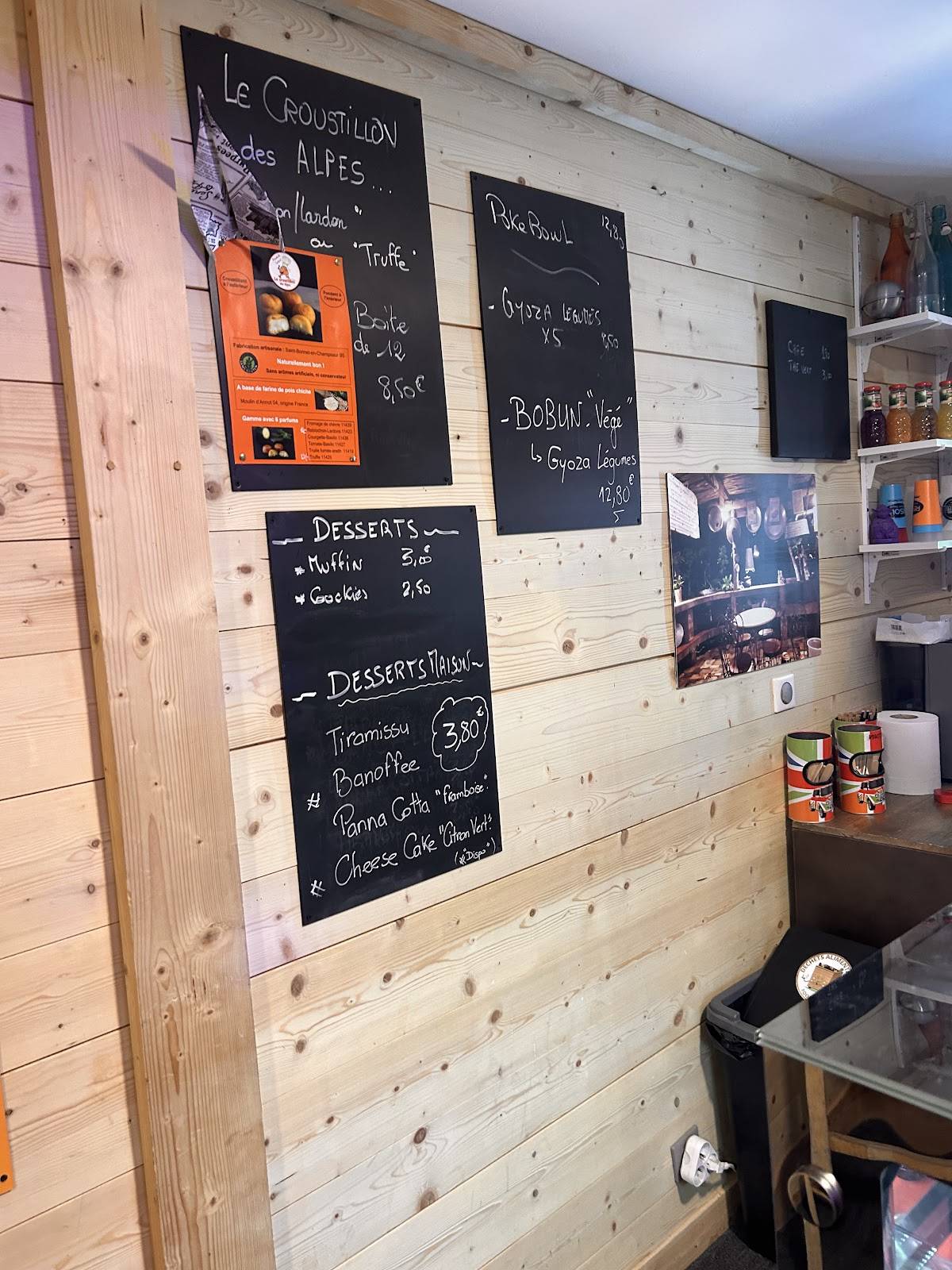 Menu de L’office burger