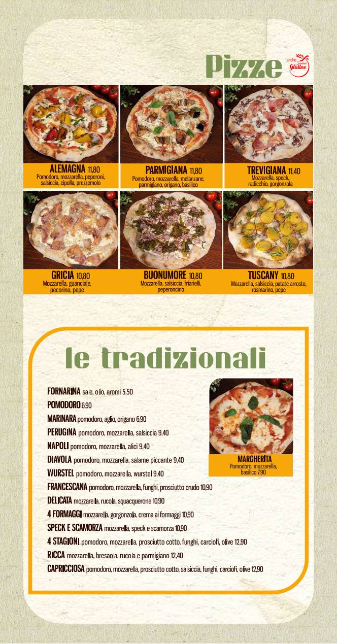 Menu di Longevia Gubbio 