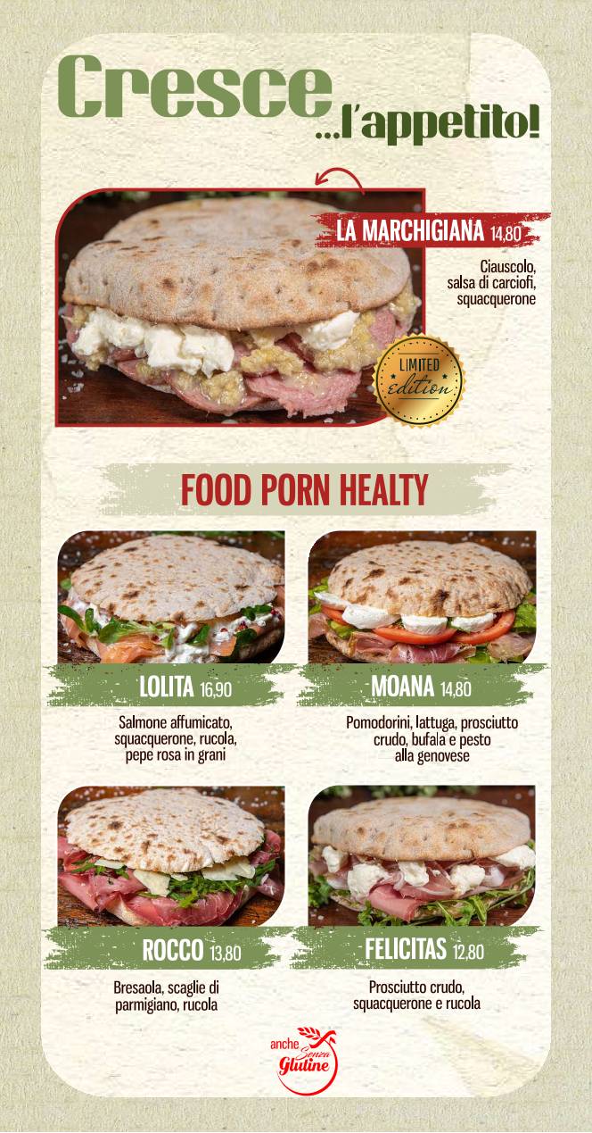Menu di Longevia Gubbio 