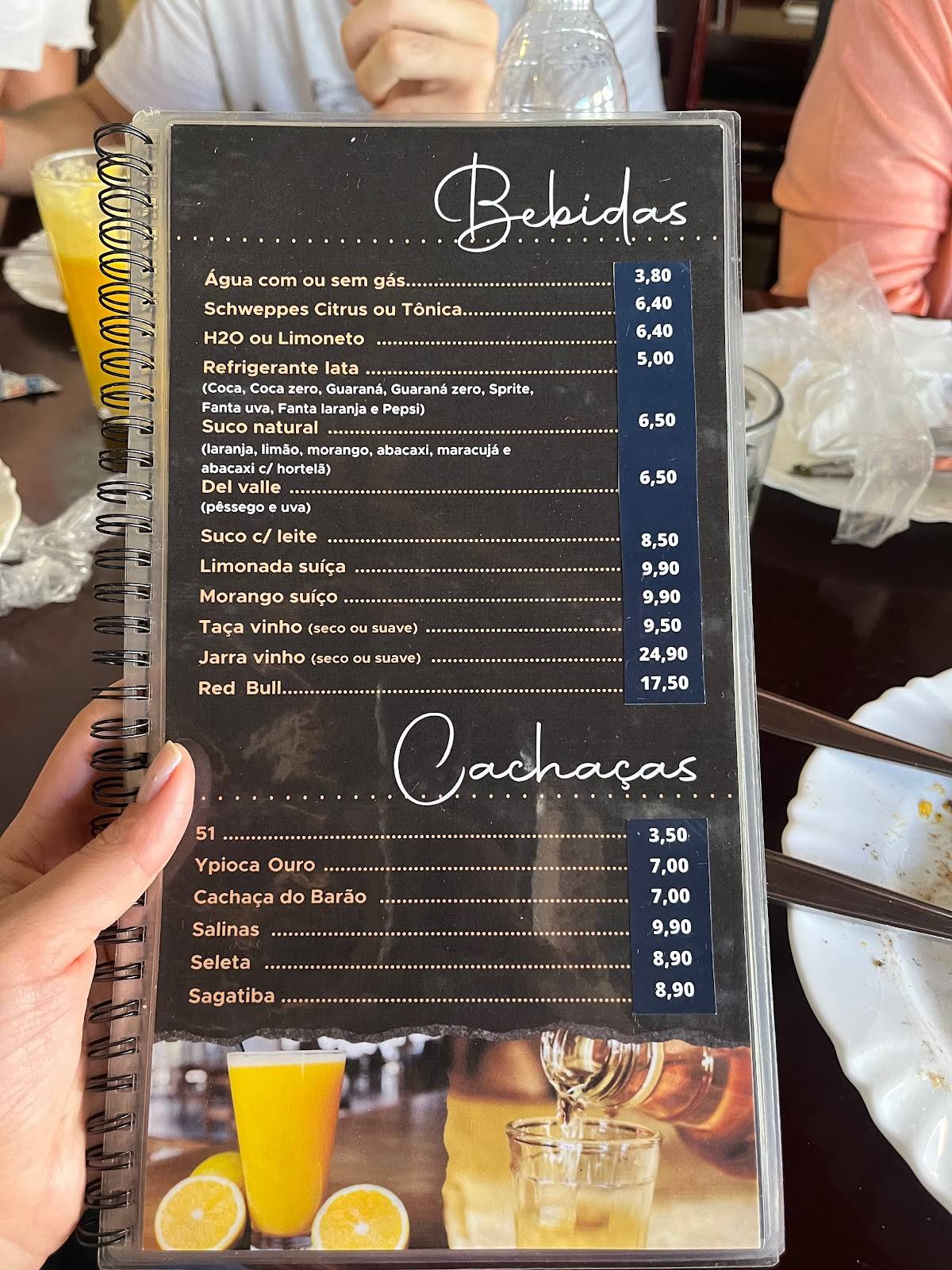 República do Barão Chopperia e Restaurante cardápio