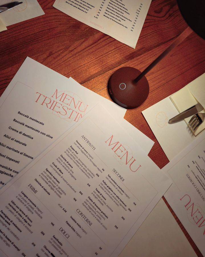 Menu di MADREPERLA Bistrot 