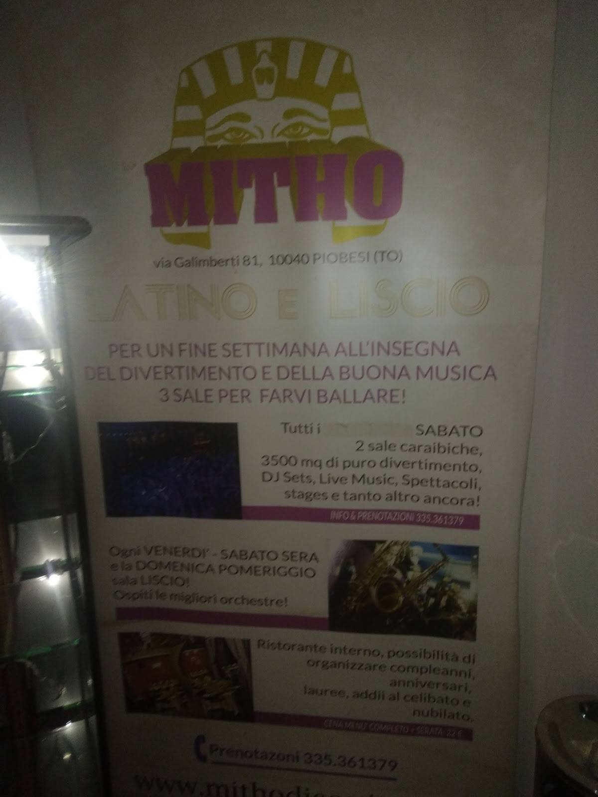 Menu di MITHO DISCO 