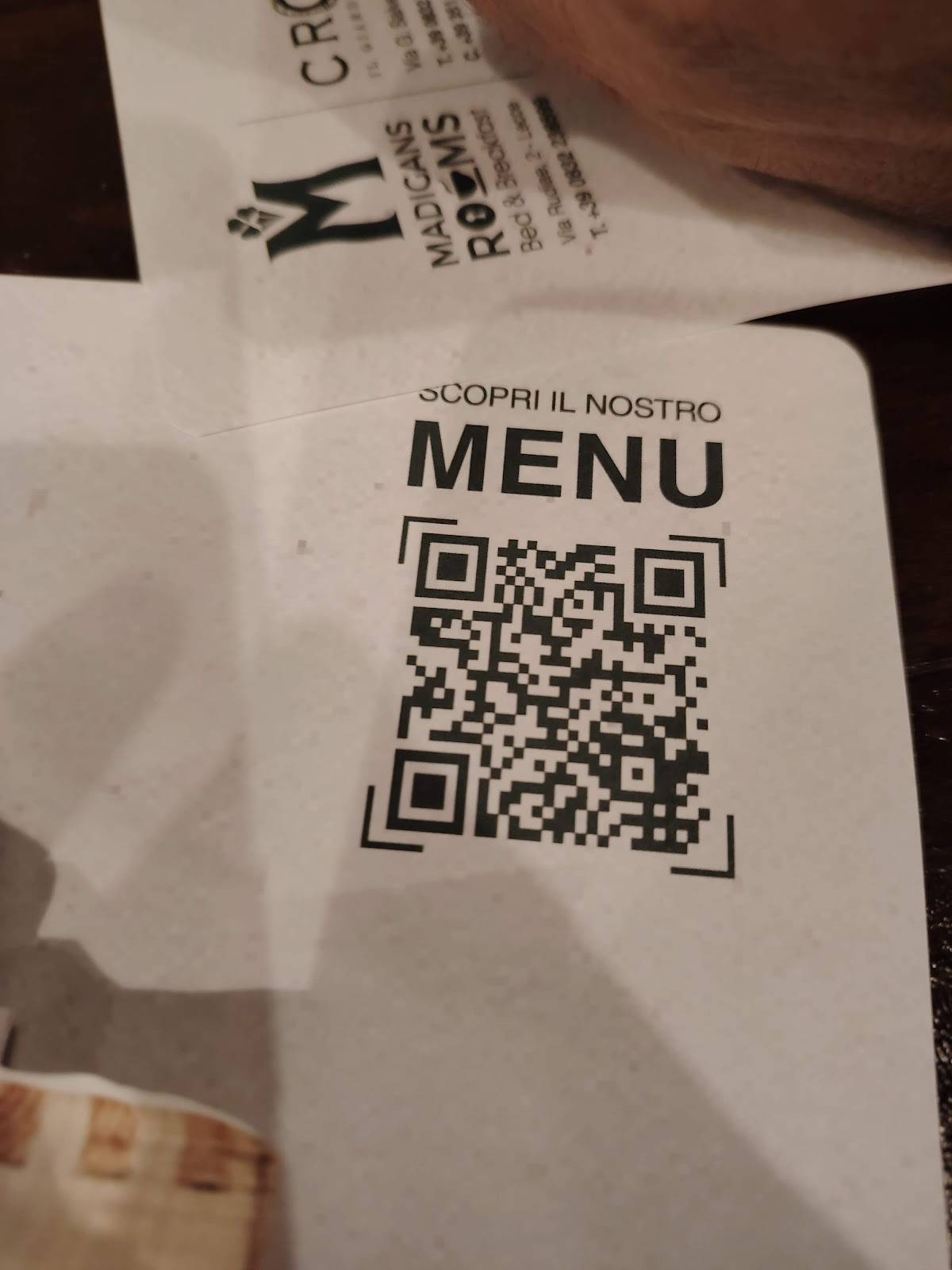 Menu di Madigans 