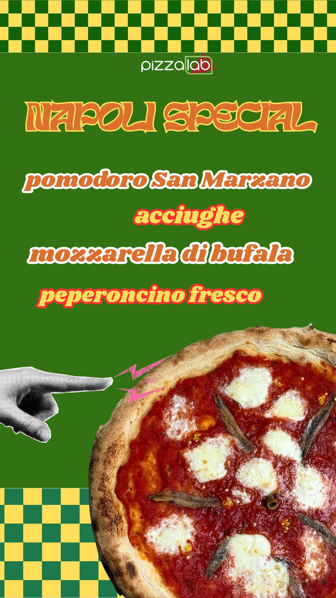 Menu di Pizza Lab Magenta Pizze e Pinse artigianali 