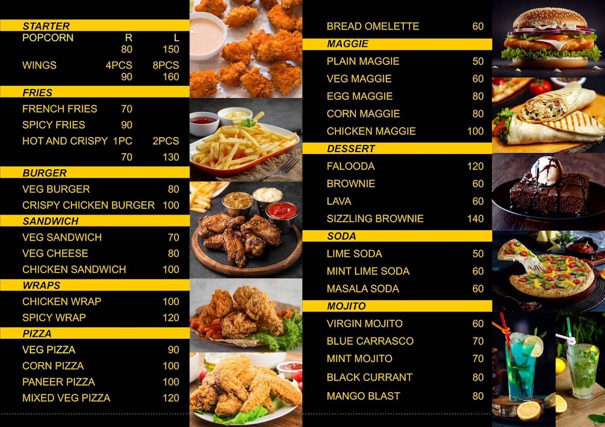 Mama's Fried Chicken menu