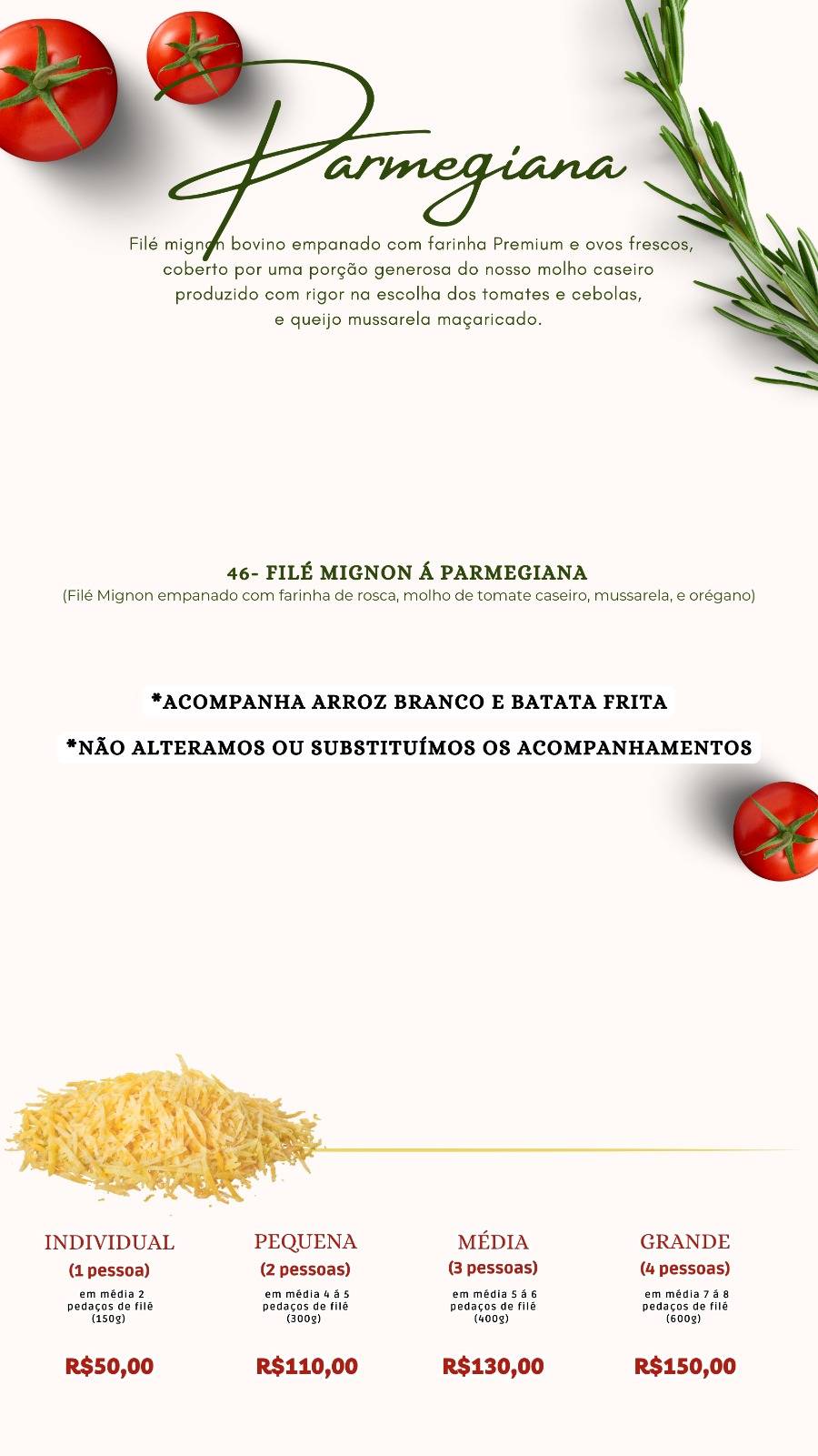 Mamma Mia Pizzas & Massas - Delivery cardápio