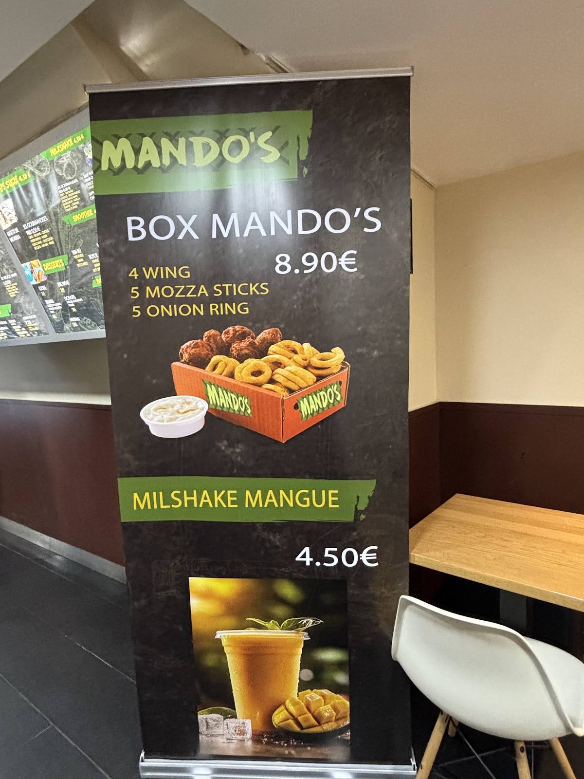Menu de Mando's