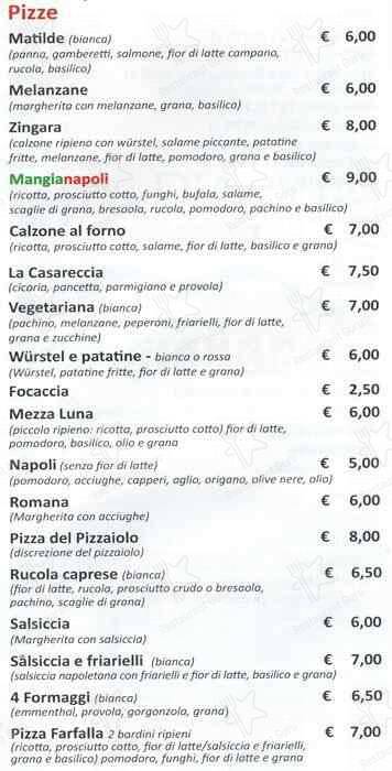 Menu di Mangianapoli 