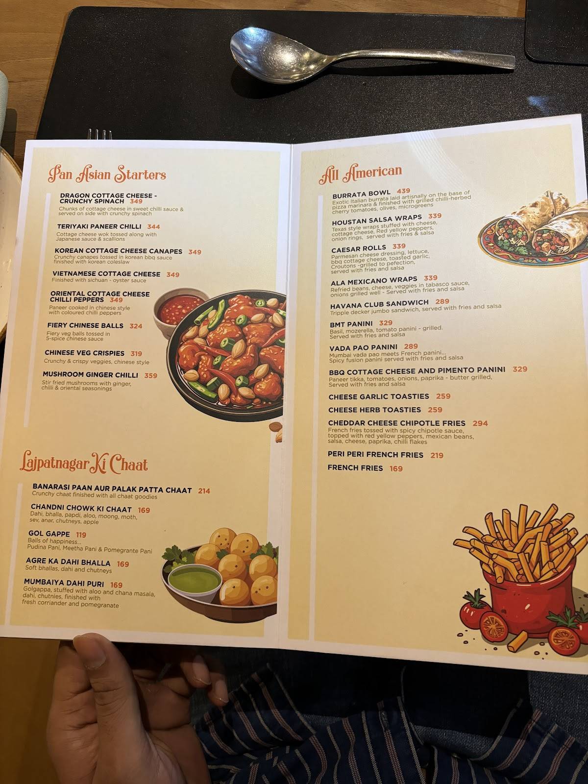 Mango - World Cuisine Restautrant menu
