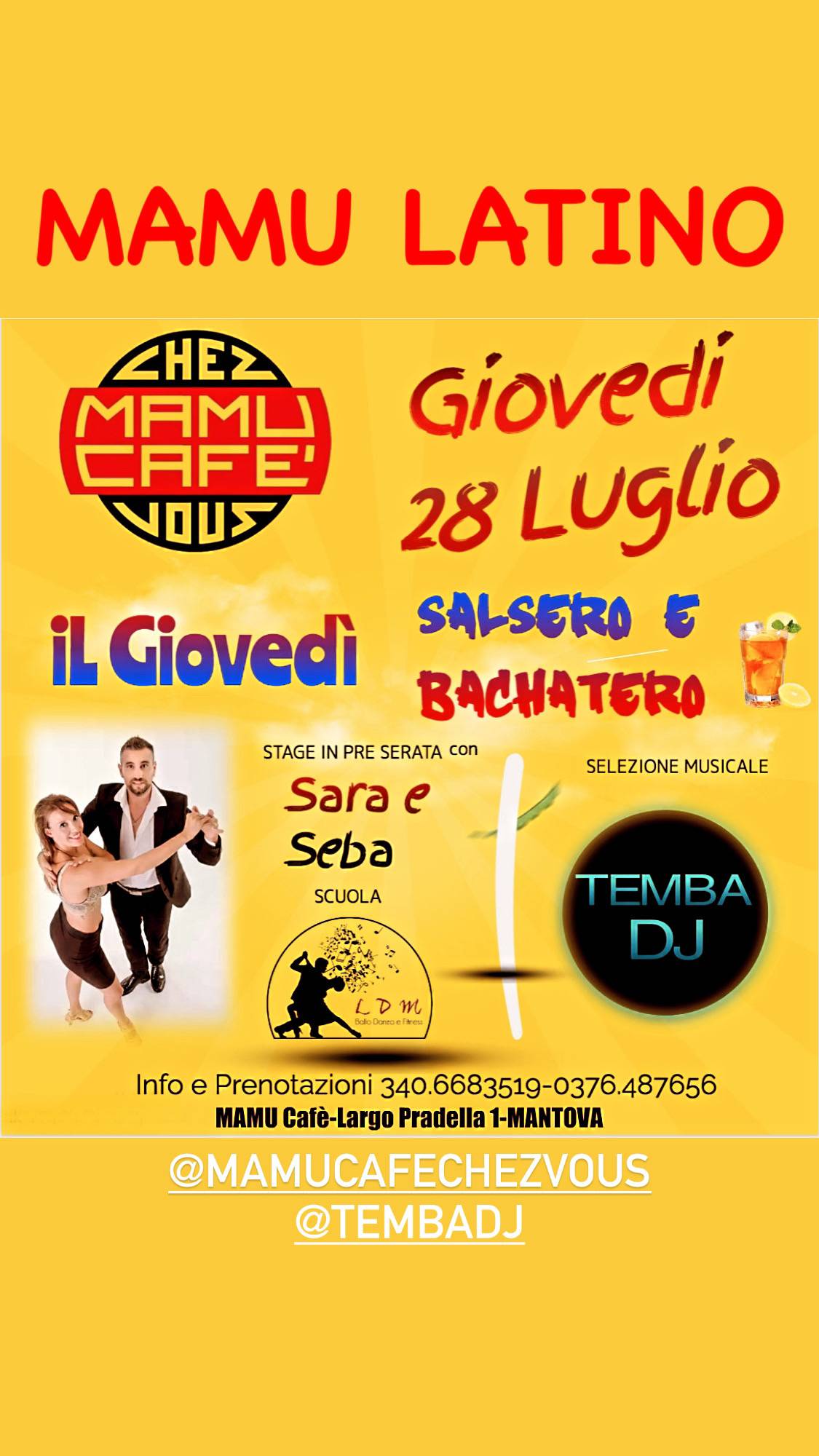 Menu di Mamu Café Chez Vous 