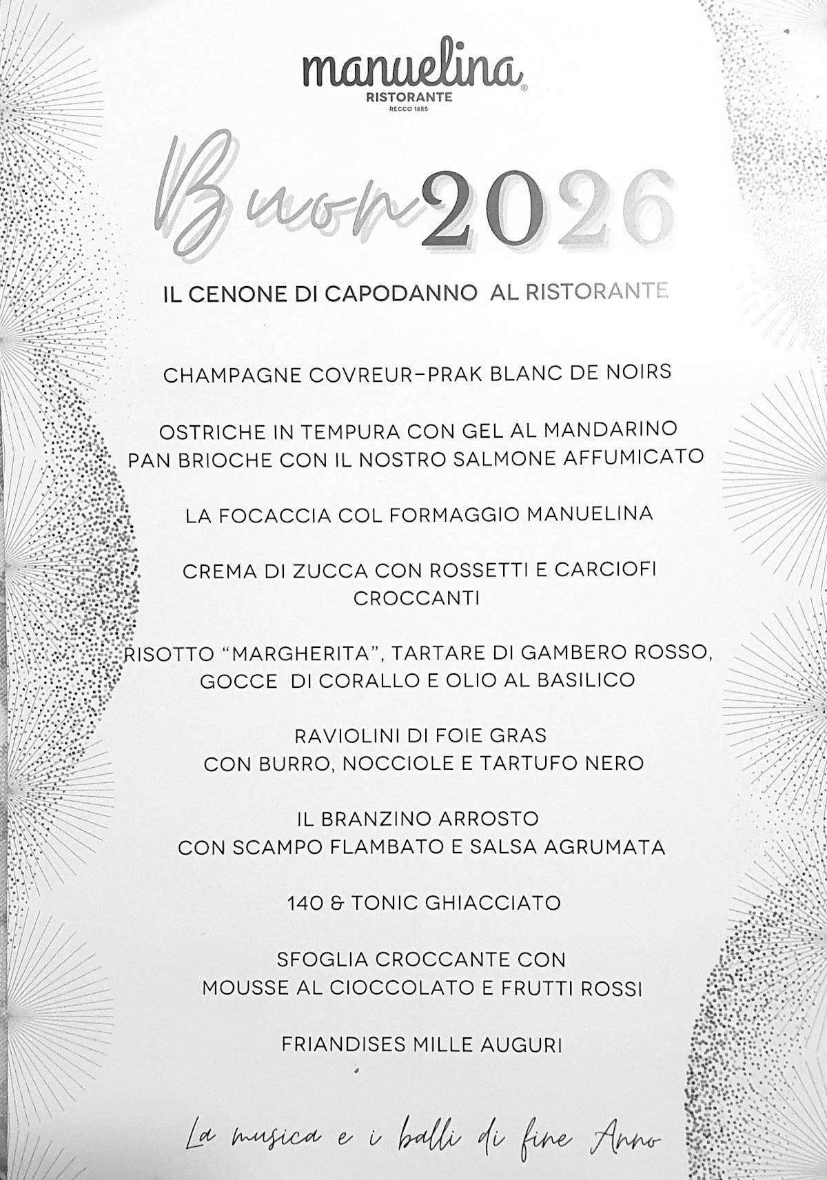 Menu di Manuelina Ristorante 