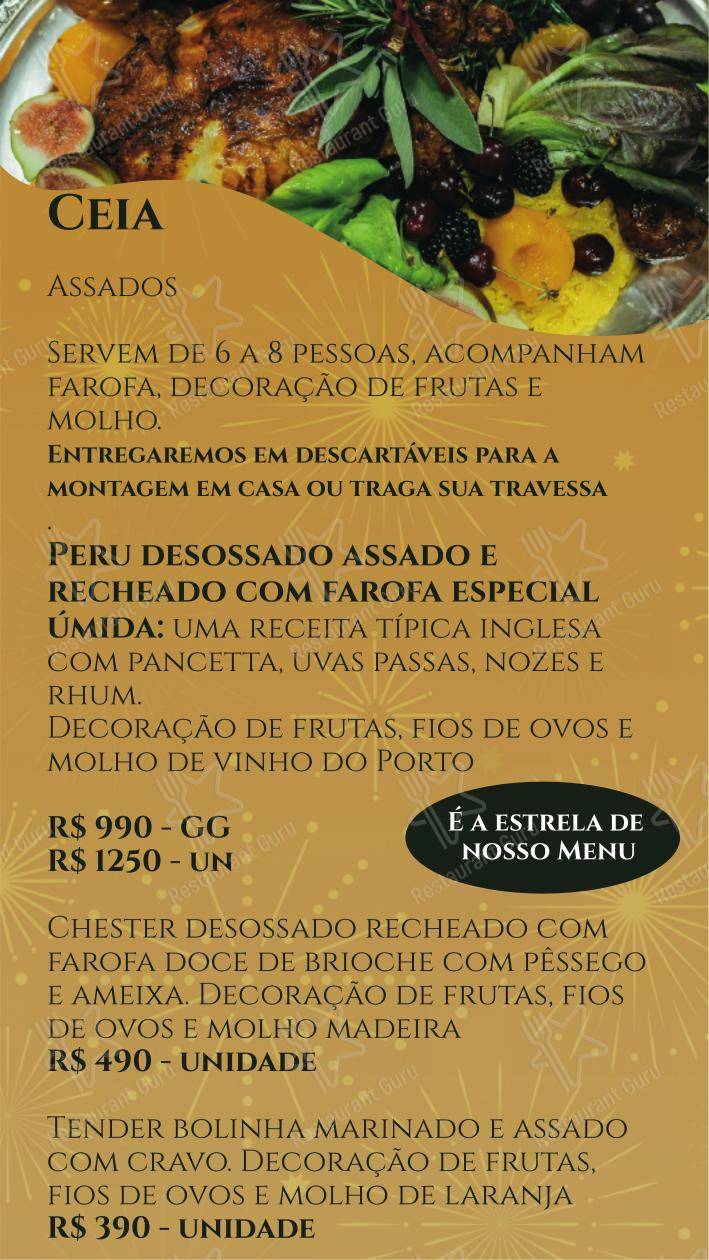 Marcolini Empório - Menu bar