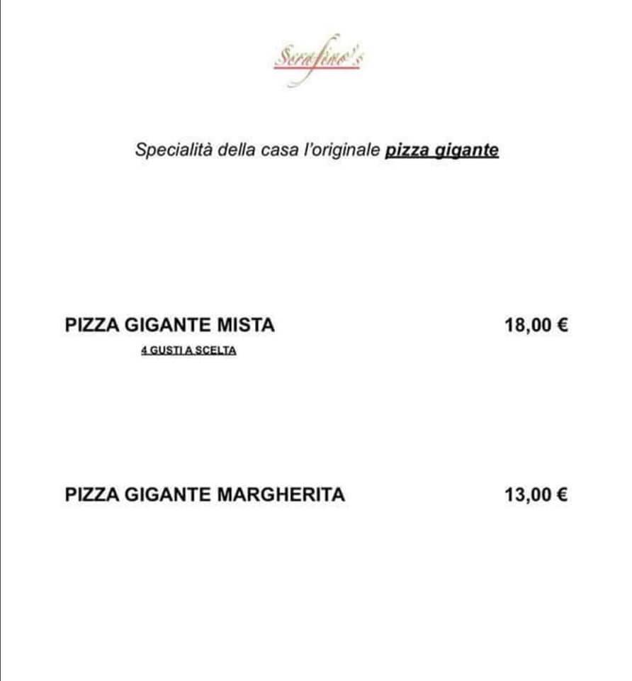 Menu di SerafinoS 