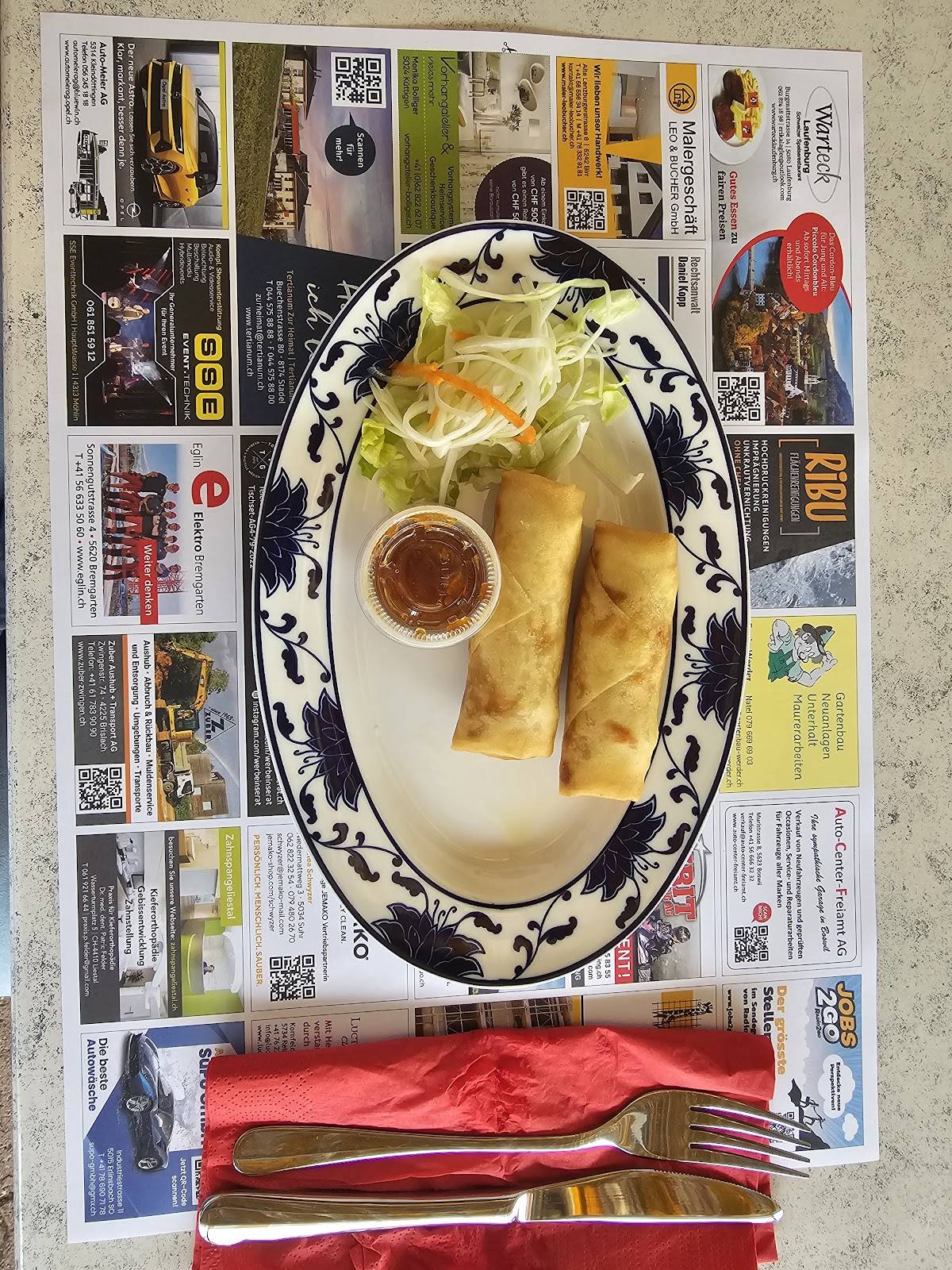 Menu di Massmile - Asia Food Rohr 