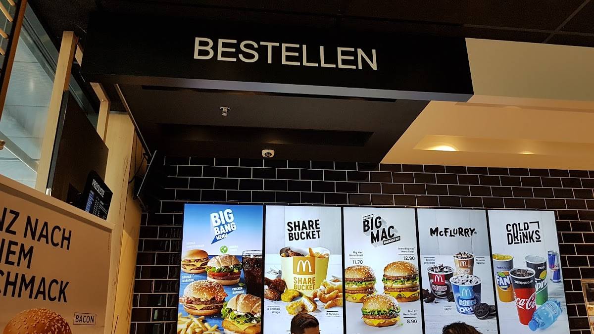 Menu di McDonald's 