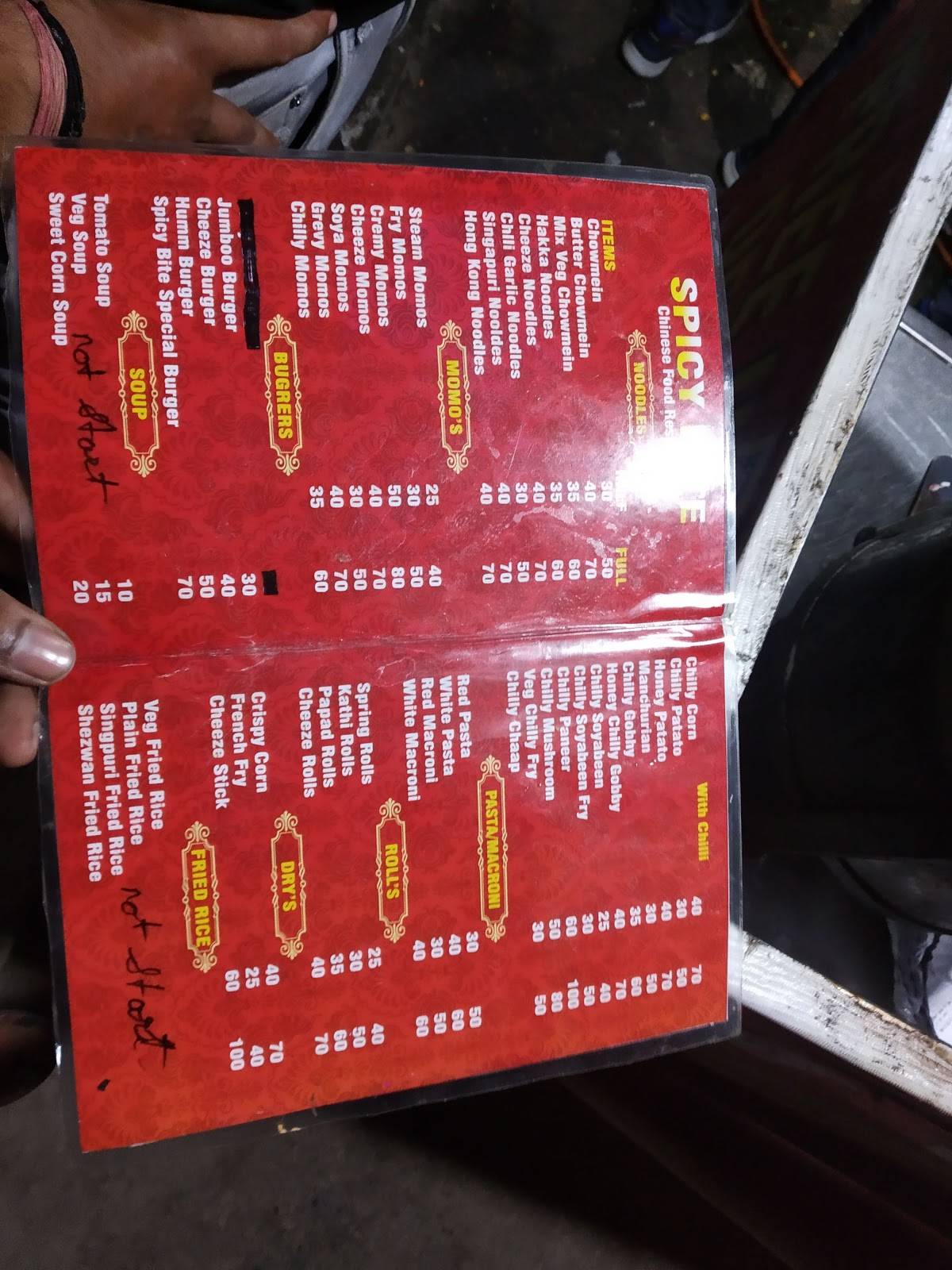 Shri Kaleva Restaurant menu