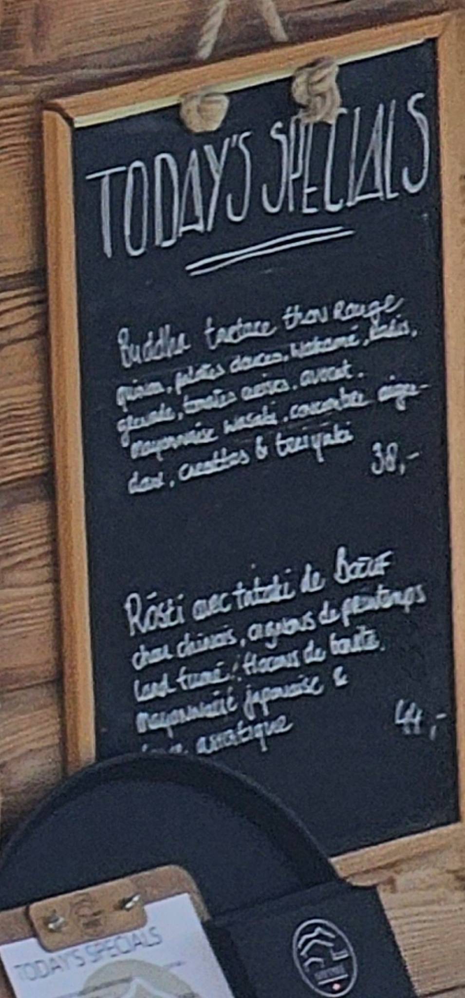 Menu di Merbé 