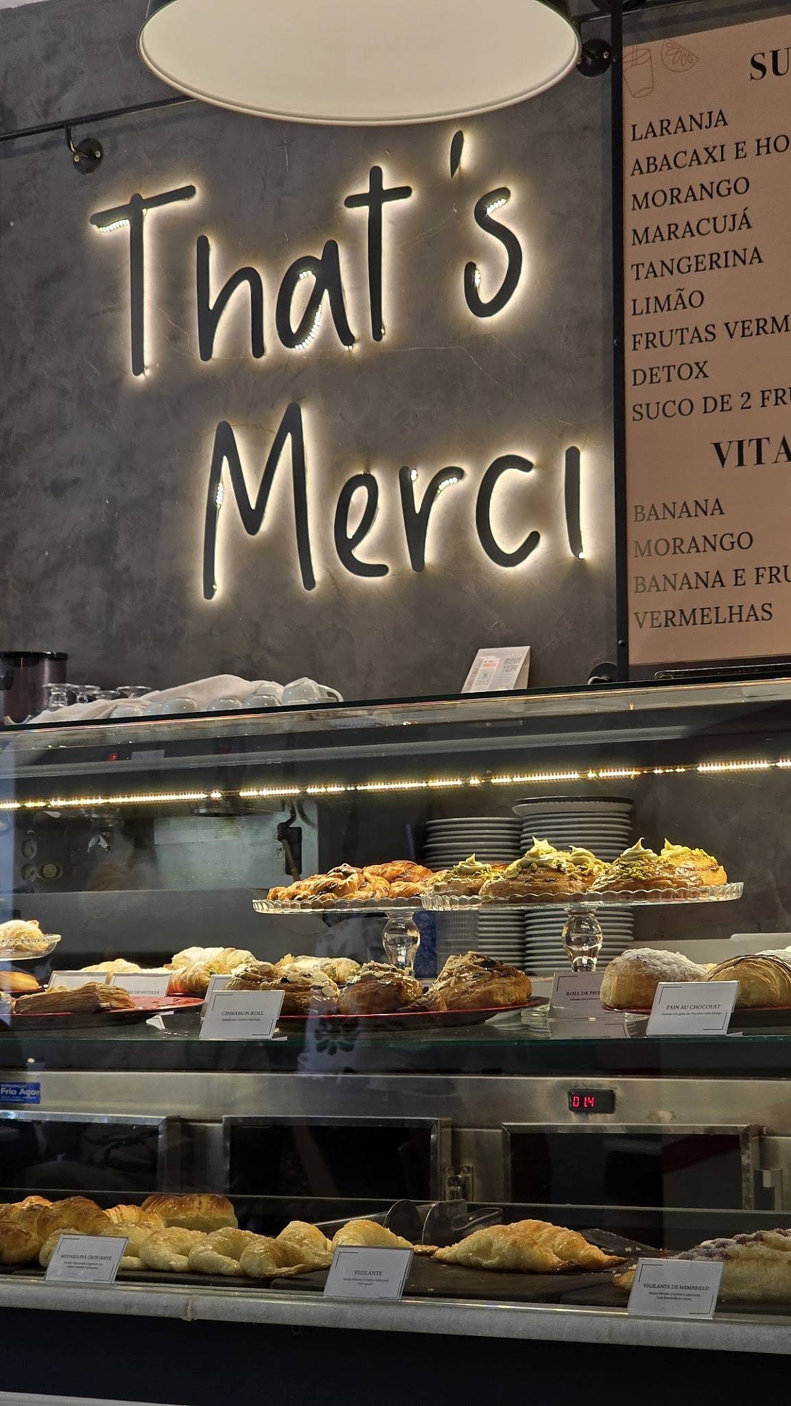 Merci Padaria Artesanal - Centro cardápio