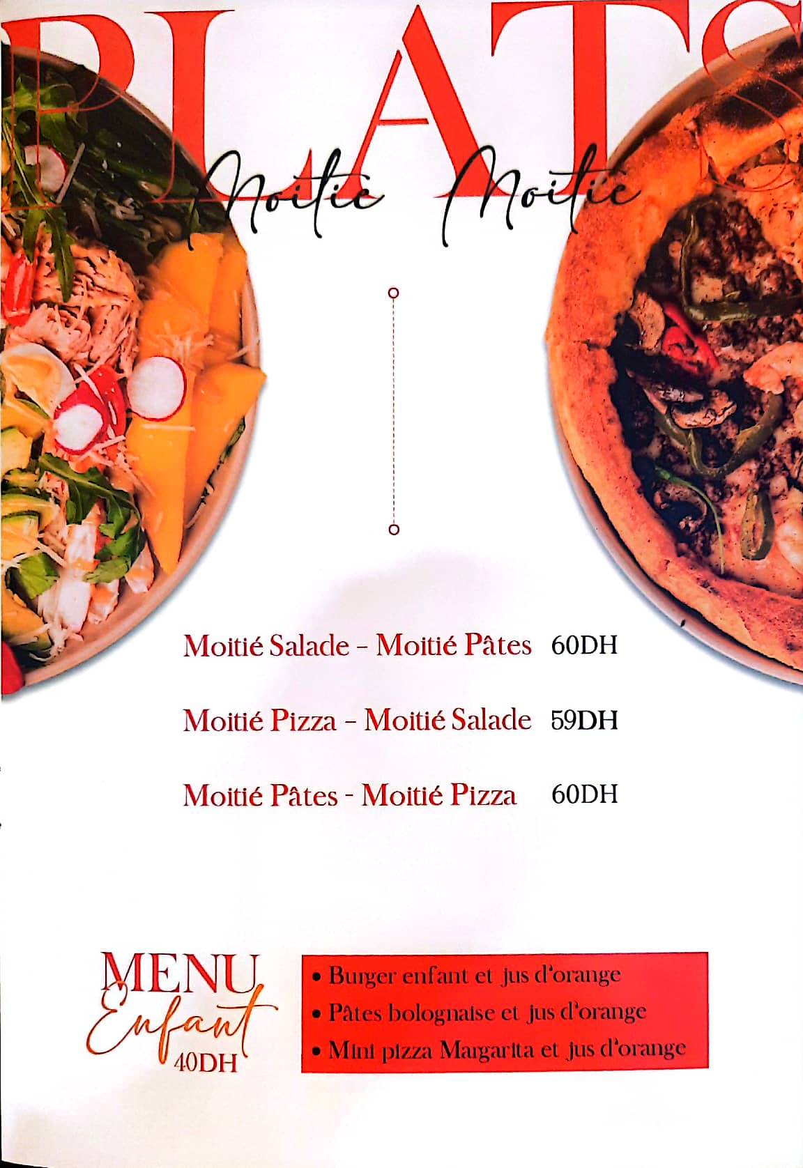 Menu de Mini House