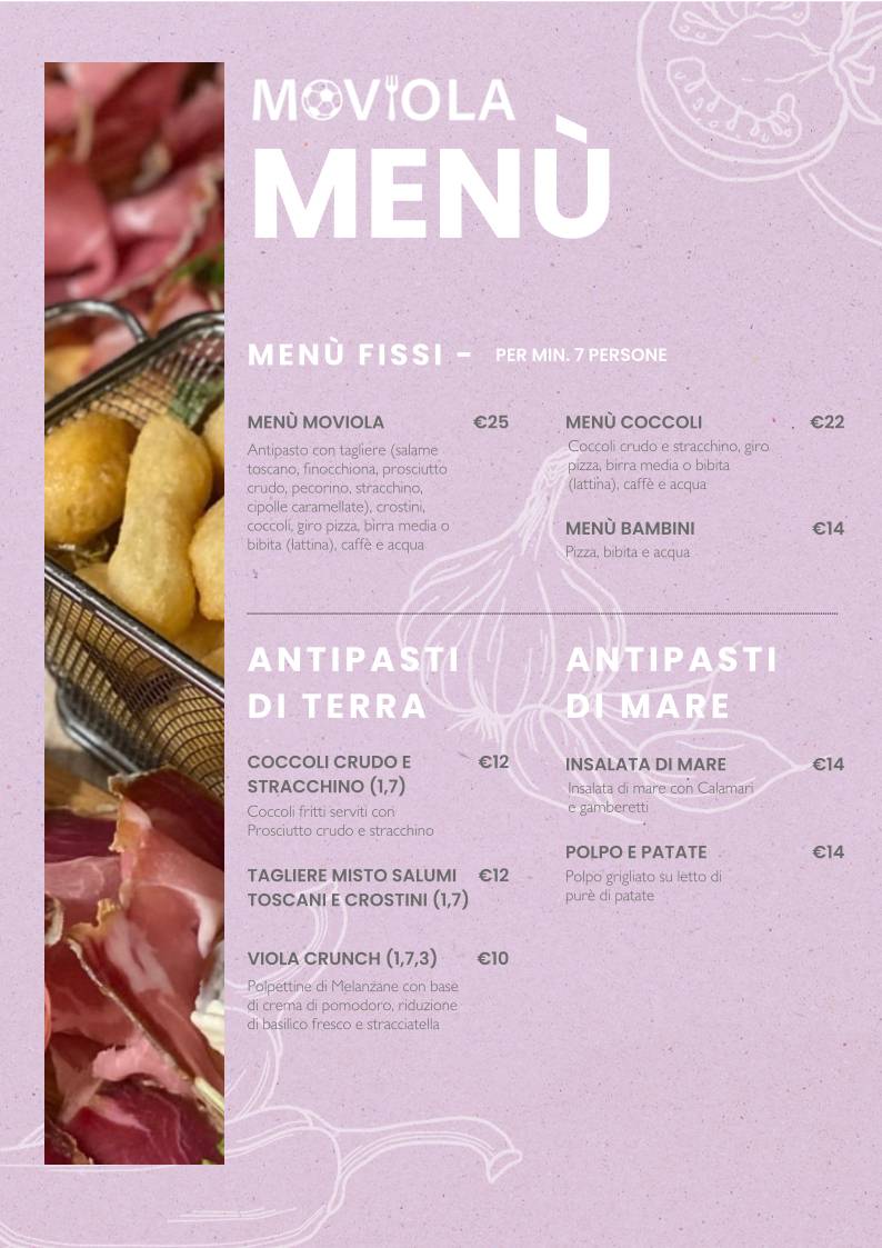 Menu di MoViola 