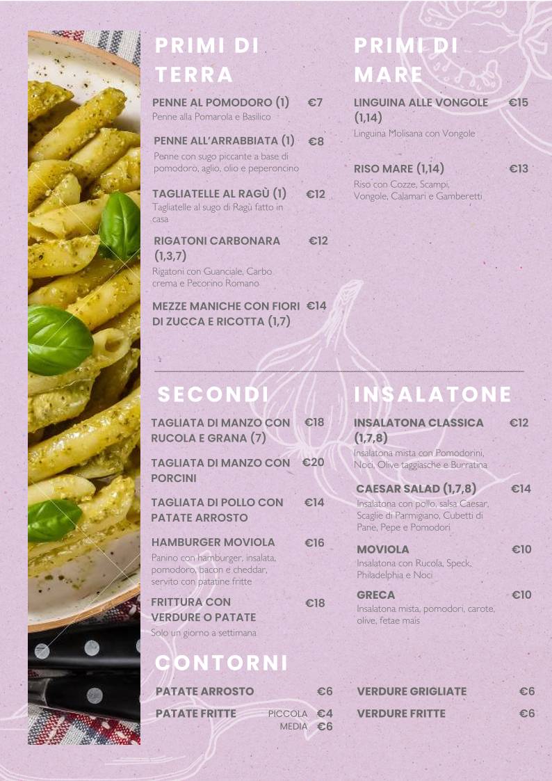 Menu di MoViola 