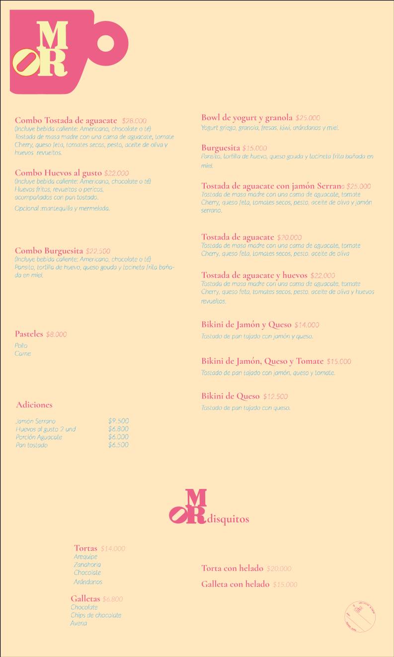 Carta de MoR, Bogotá