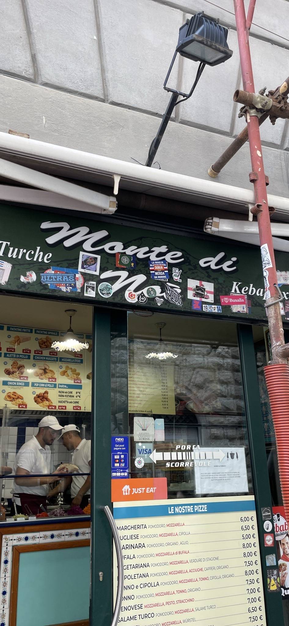 Menu di Monte Di Noé 
