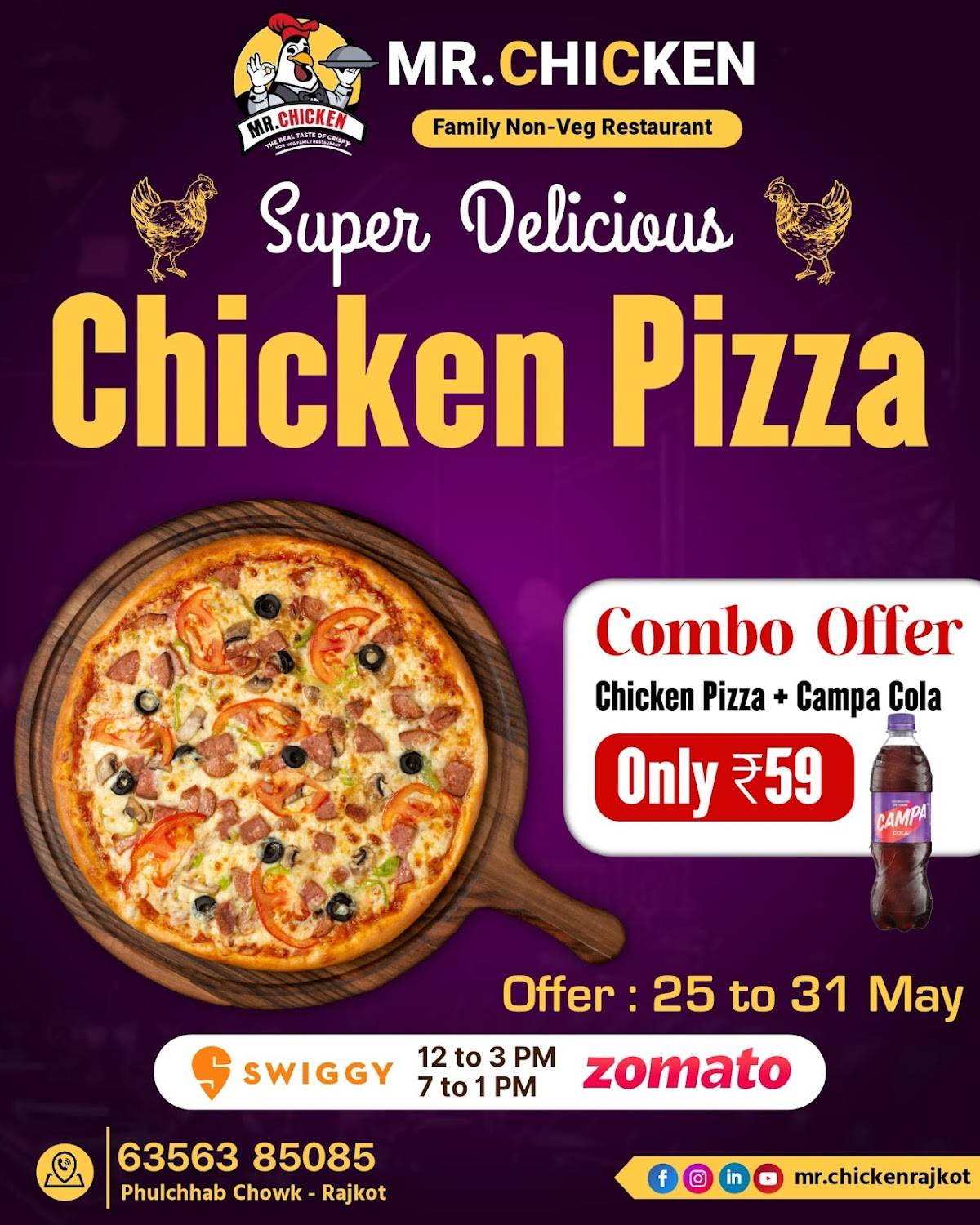 Mr.Chicken Rajkot menu