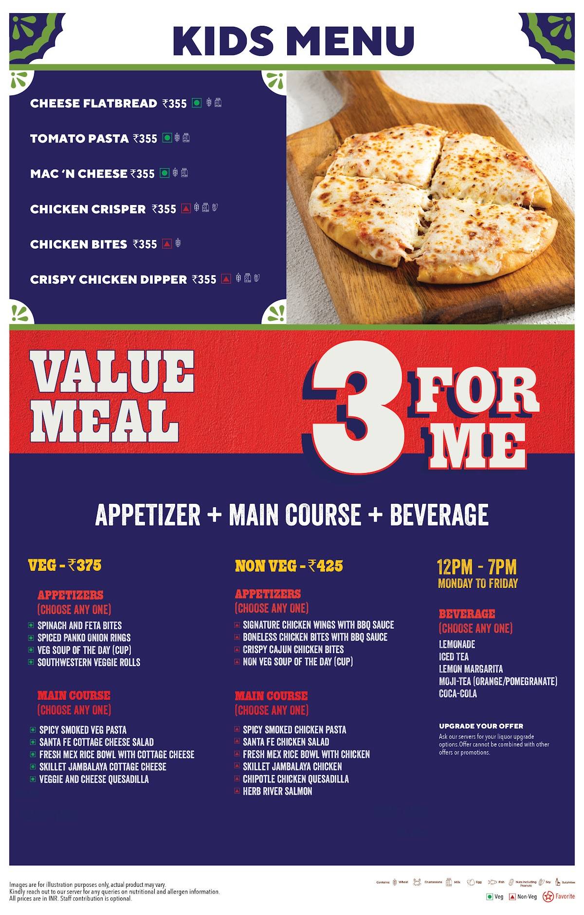 Chili's Grill & Bar menu