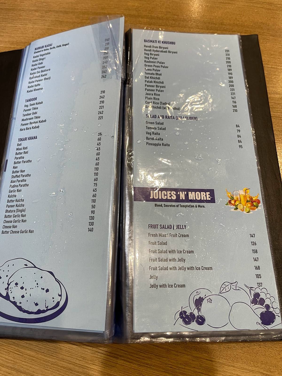 Menu at Shiv Sagar Veg Restaurant, Mumbai, Shop No.1