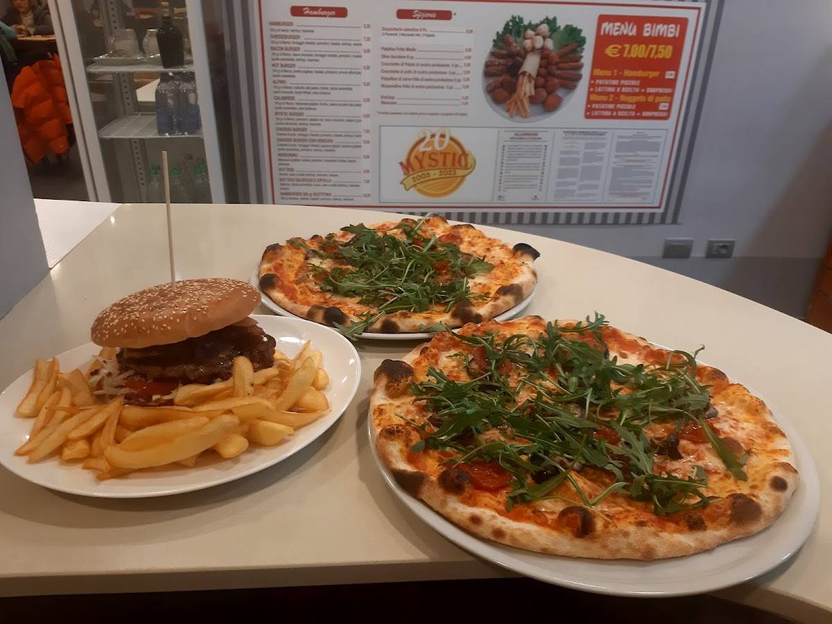 Menu di Mystic Pizza 