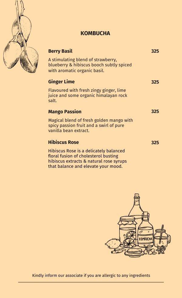 Go Native Lavelle Road menu