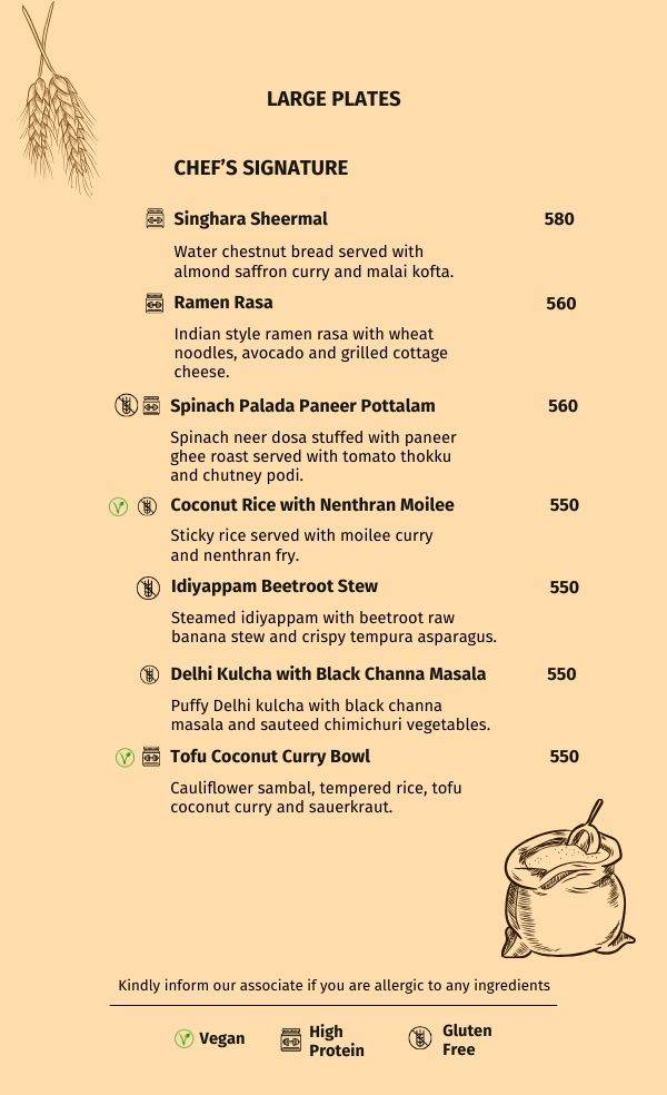 Go Native Lavelle Road menu