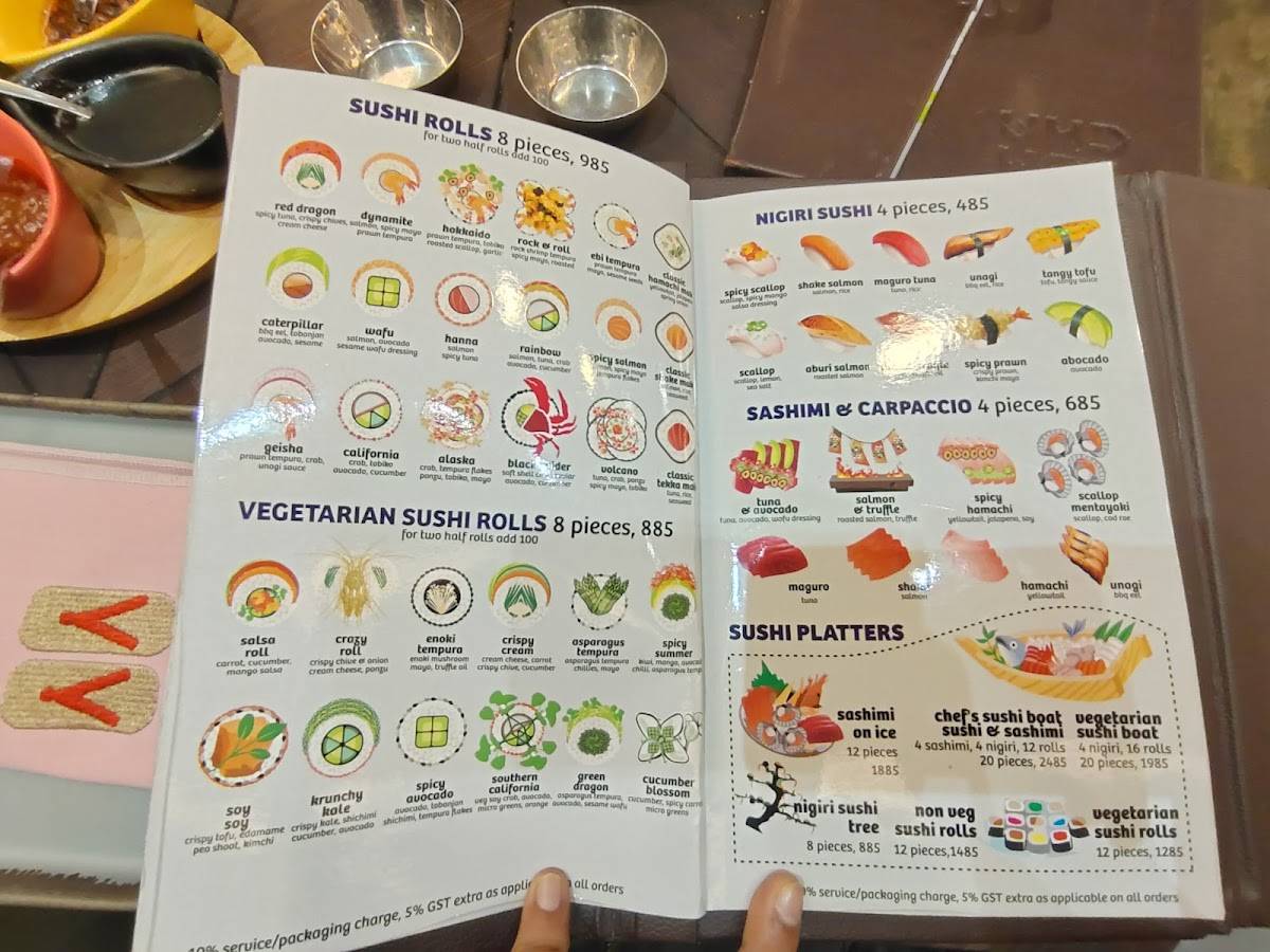 Yum Yum Cha Select Citywalk menu