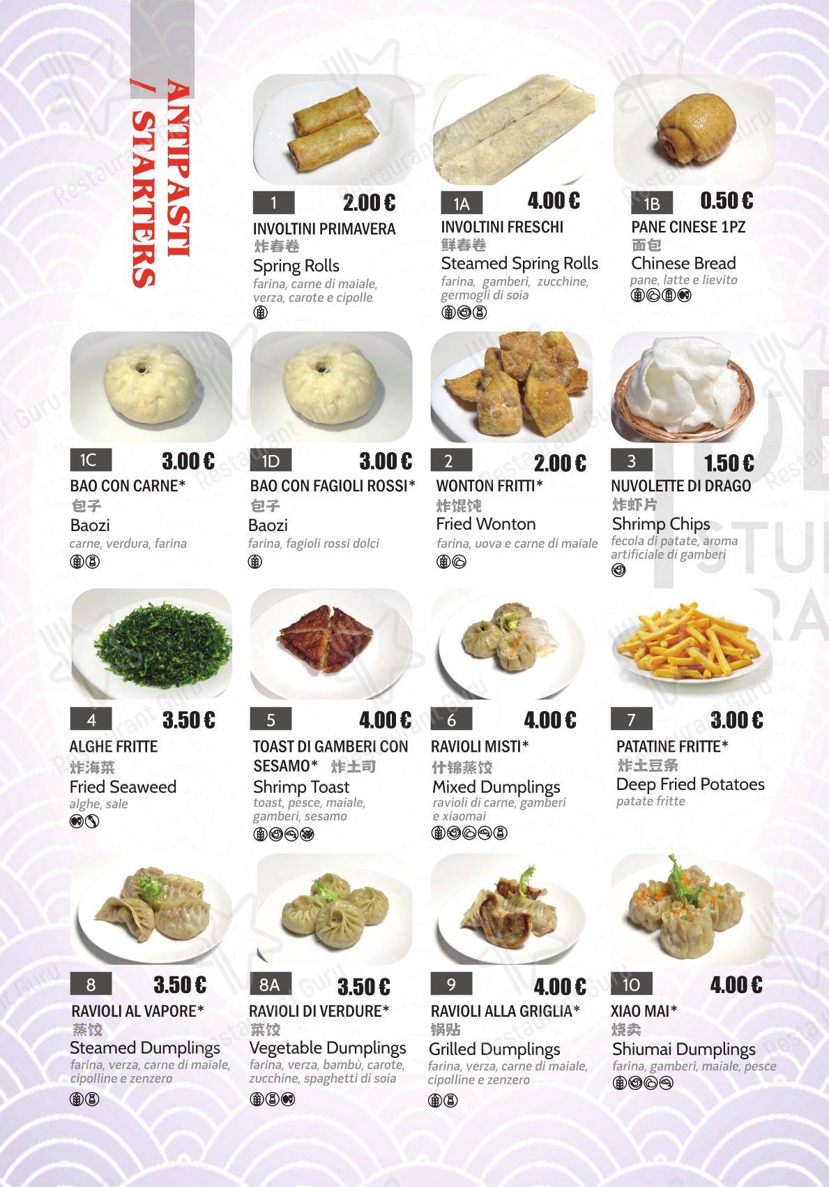 Menu di New Town - Menu bar