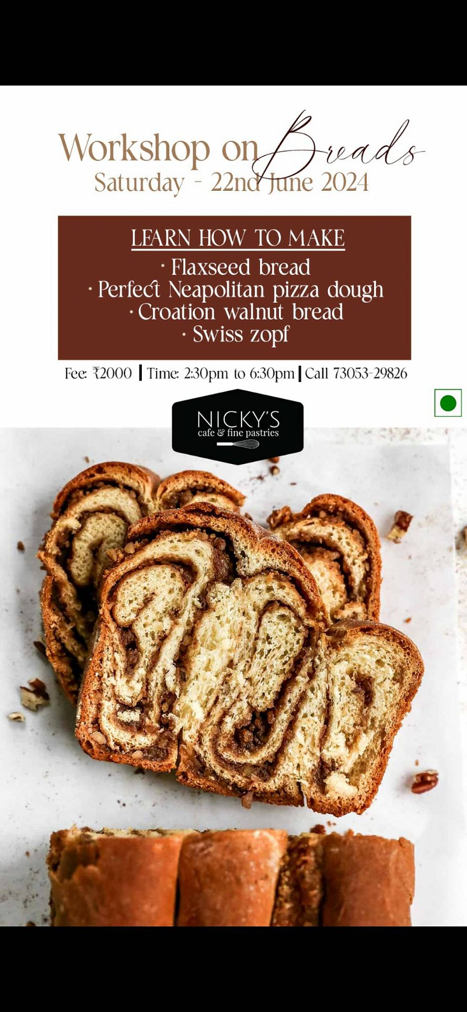 Nicky's Cafe & Fine Pastries Madipakkam menu