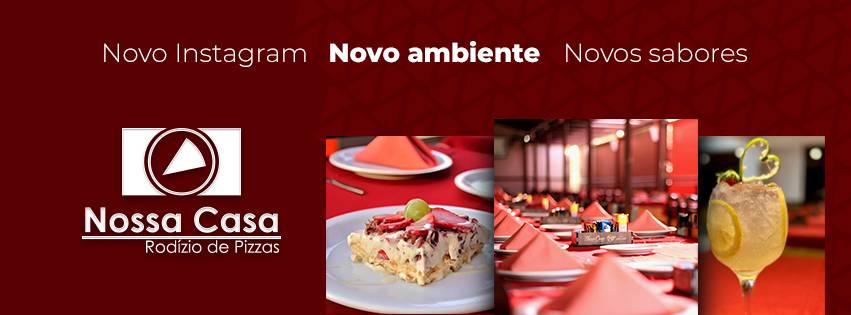 Nossa Casa Pizzaria cardápio