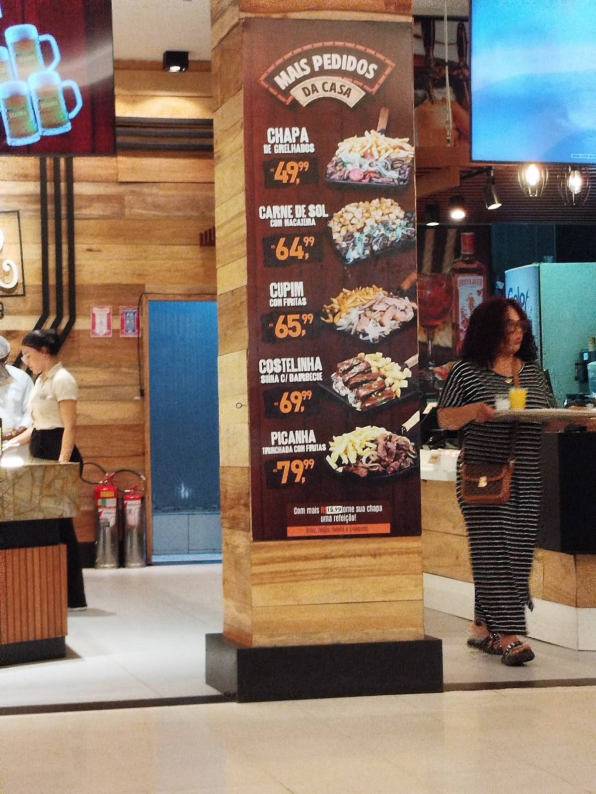 Ô Bar Restaurante - Midway Mall cardápio