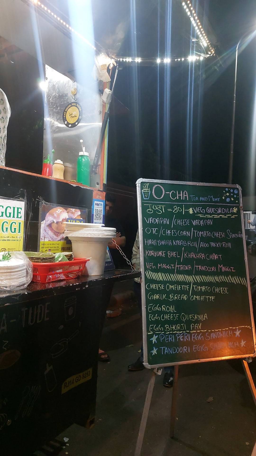 O-CHA menu