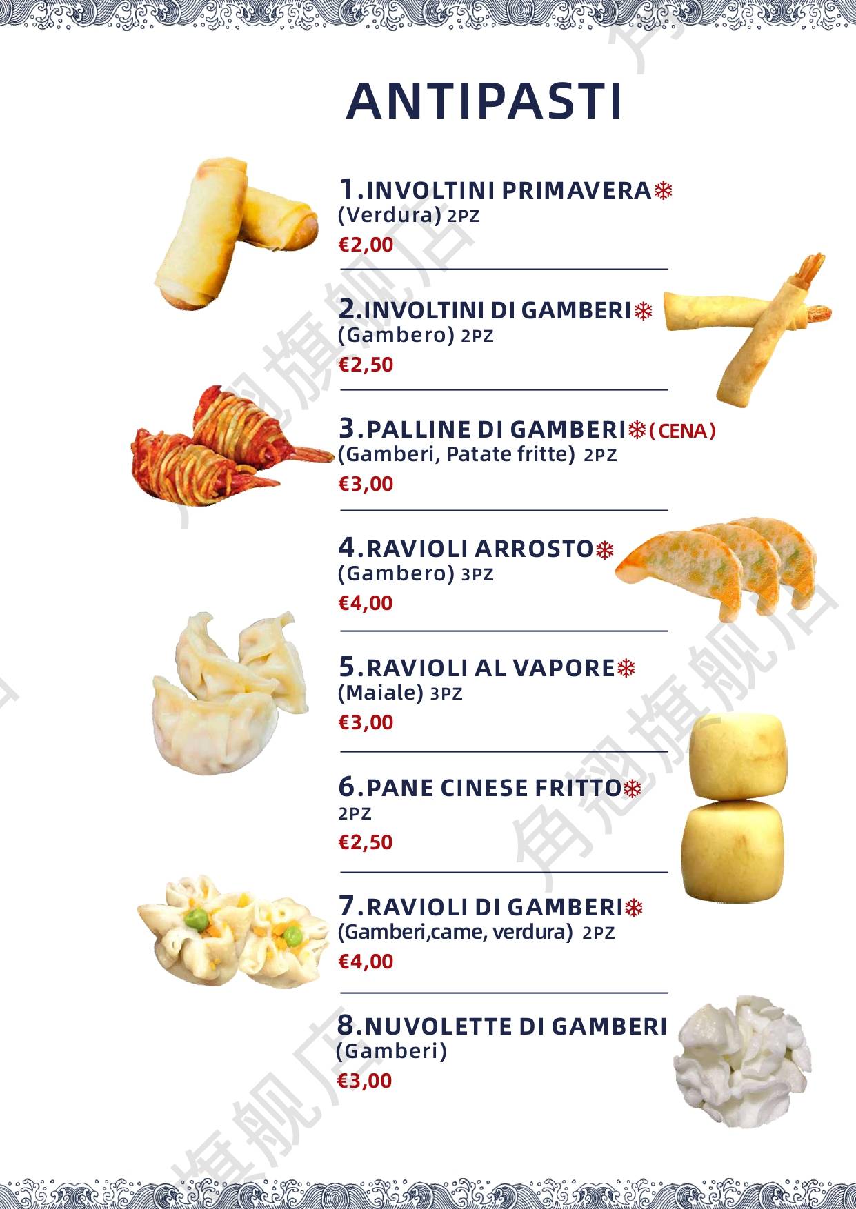 Menu di Ristorante Oh Sushi 
