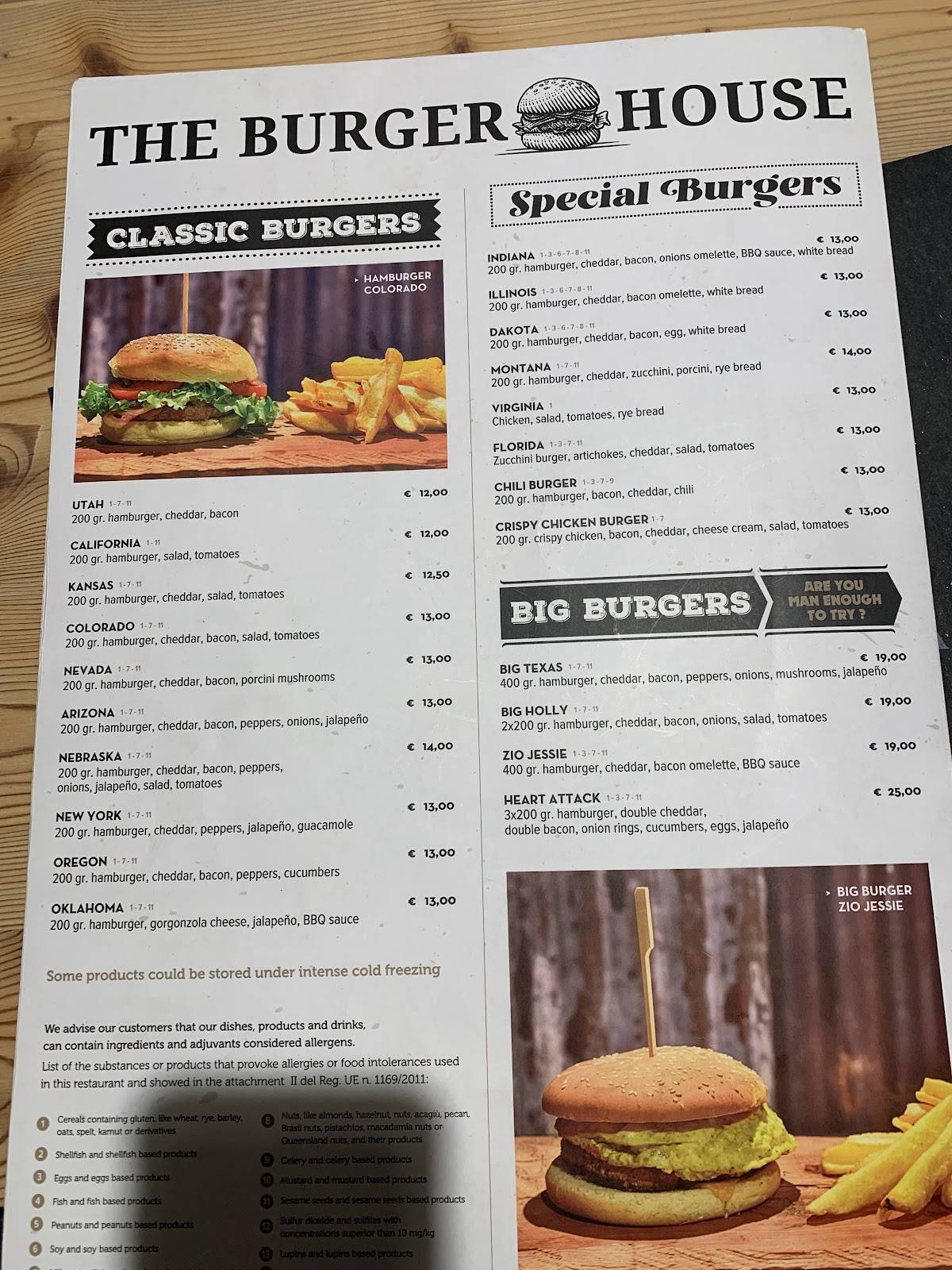 Menu di Oliver Bormio 